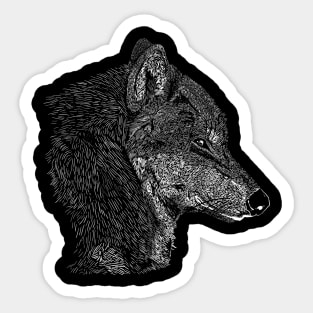 Wolf Sticker